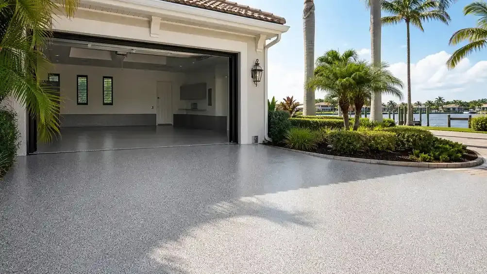 Pirate Cove Epoxy Concrete coating project by Pirate Cove Epoxy in Belleair Florida