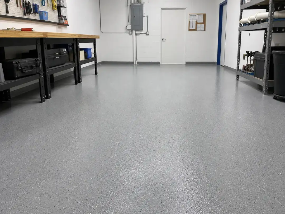 Durable commercial coating in a clean work area in Clearwater, Florida