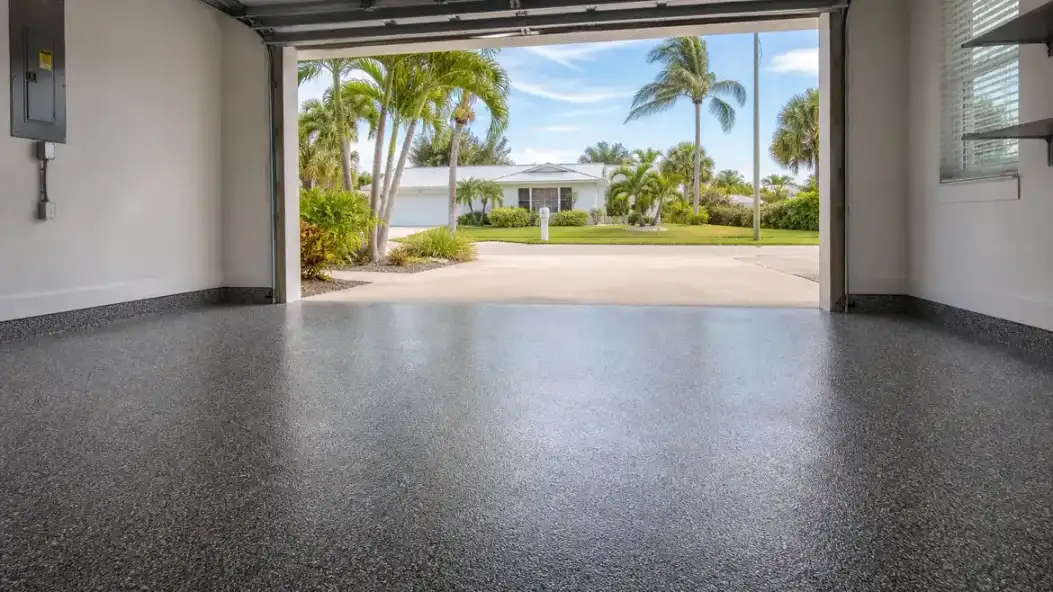 concrete coating project by Pirate Cove Epoxy in Largo Florida