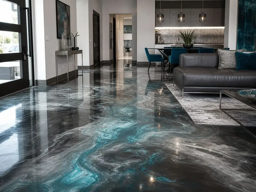 Metallic Epoxy Flooring